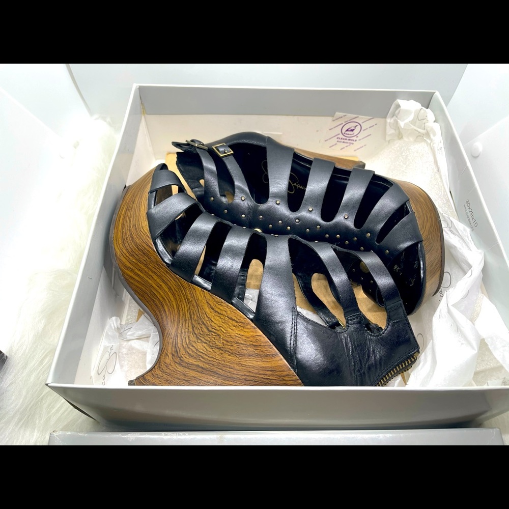 Jessica Simpson wedge heels